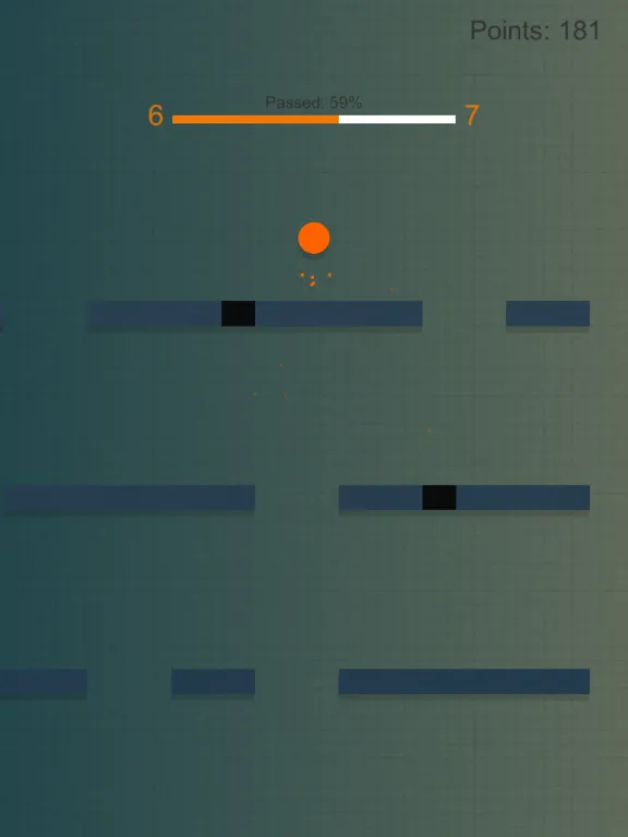 Capturas de pantalla de Falling Drop iPad 