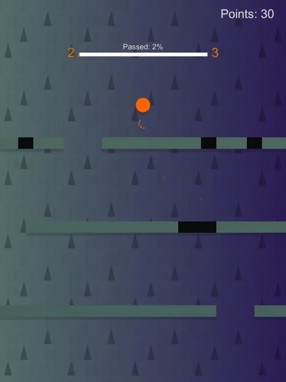 Capturas de pantalla de Falling Drop iPad 