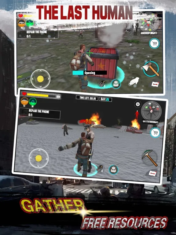 The Last Human iPad  Screenshots
