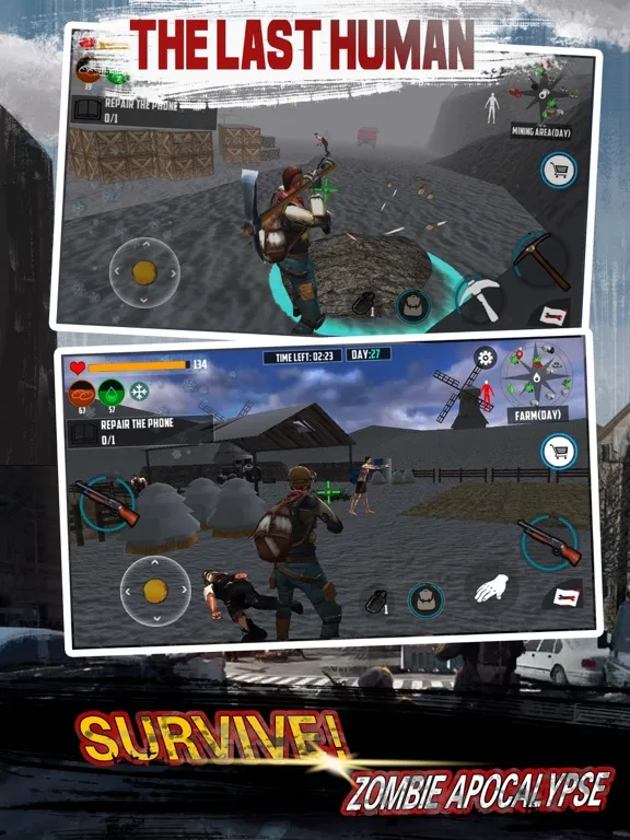 The Last Human iPad  Screenshots