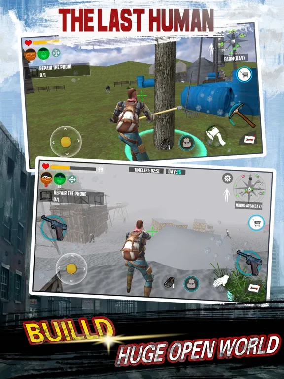 The Last Human iPad  Screenshots