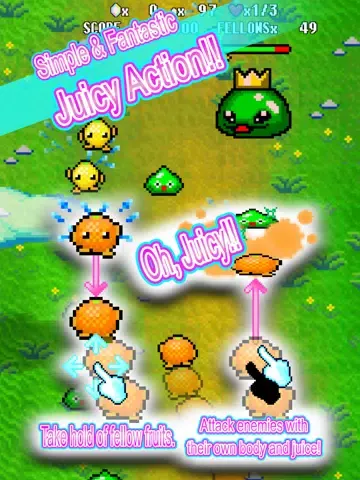Fruits & Dragons The Legend of Juicy Fruits iPad  স্ক্রিনশট