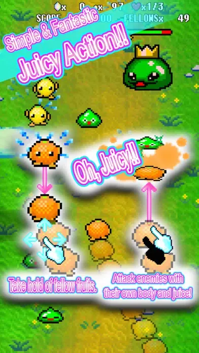 Fruits & Dragons The Legend of Juicy Fruits স্ক্রিনশট