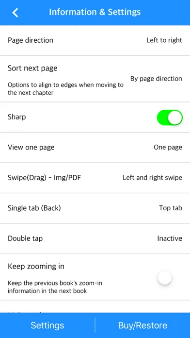 Manga Viewer - CBZ(CBR) Reader स्क्रीनशॉट