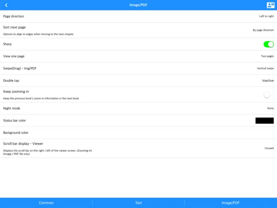 ภาพหน้าจอของ Komi Reader - TXT & PDF iPad 