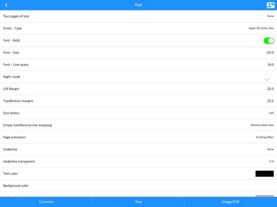 ภาพหน้าจอของ Komi Reader - TXT & PDF iPad 