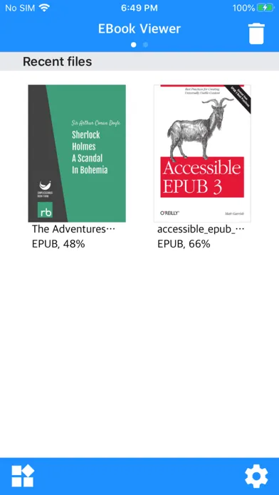 EBook Viewer - ePub Novel File 스크린샷