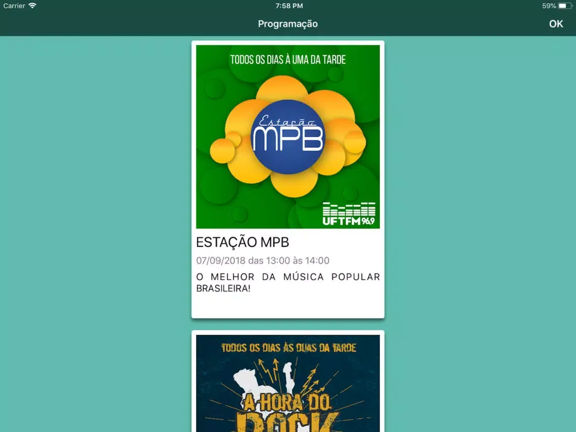 Скриншоты UFT FM iPad 