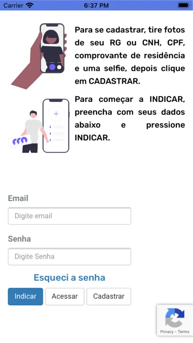 Tangkapan skrin Parceiro Junior Clube Veiculos