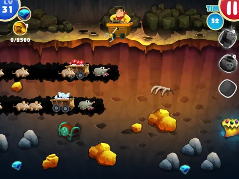 Gold Miner - Dragon Quest iPad 应用截图