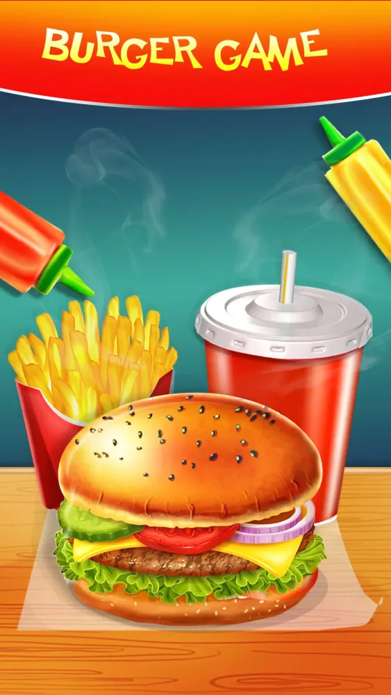 Captures d'écran de Happy Kids Meal - Burger Game