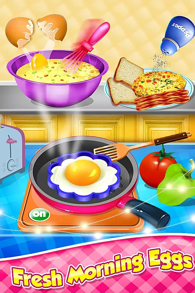 Breakfast Cooking - Kids Game应用截图