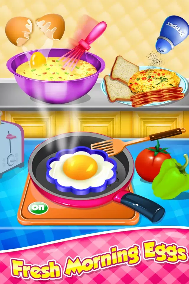 Breakfast Cooking - Kids Game应用截图