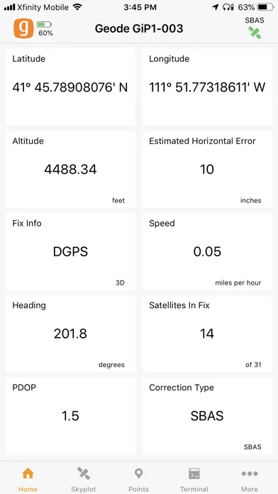 Capturas de pantalla de Geode Connect