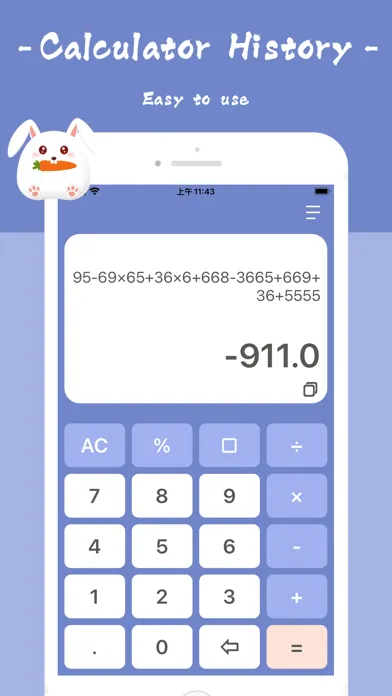 Capturas de tela do Calculator History -
