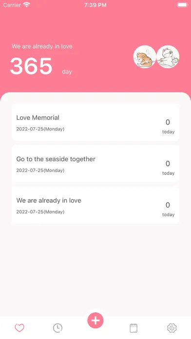 Love Memories - inlove widgets Ekran Görüntüleri