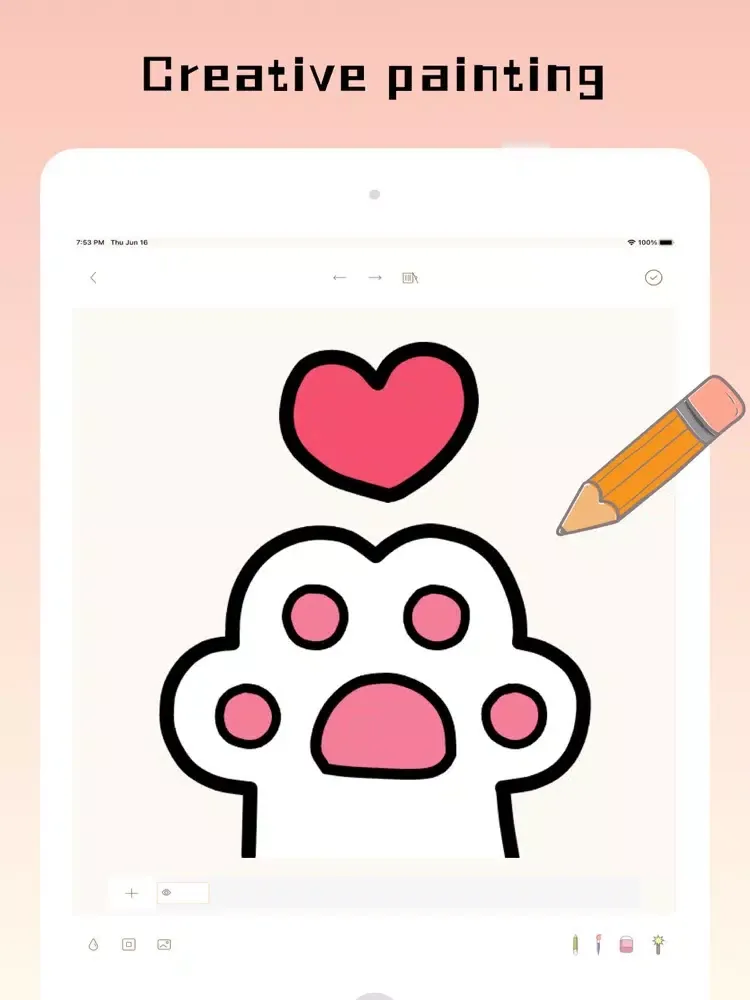 صور Daily Paint - Drawing apps iPad 