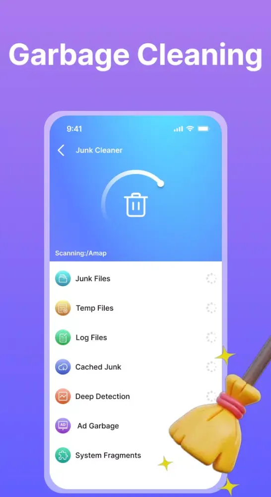 Clean - Cell phone trash Screenshots