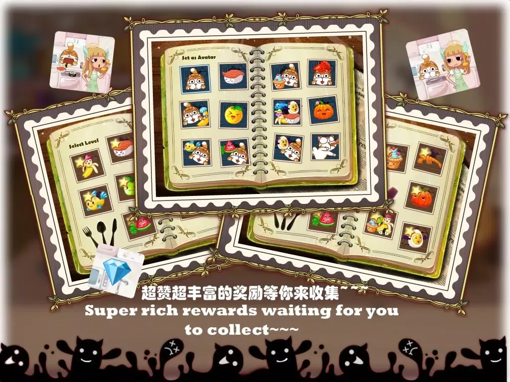 Devilish Cat (Free) iPad 应用截图