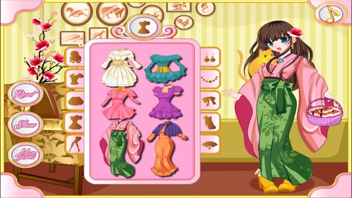 Fruit Basket Dressup 透 سکرین شاٹس
