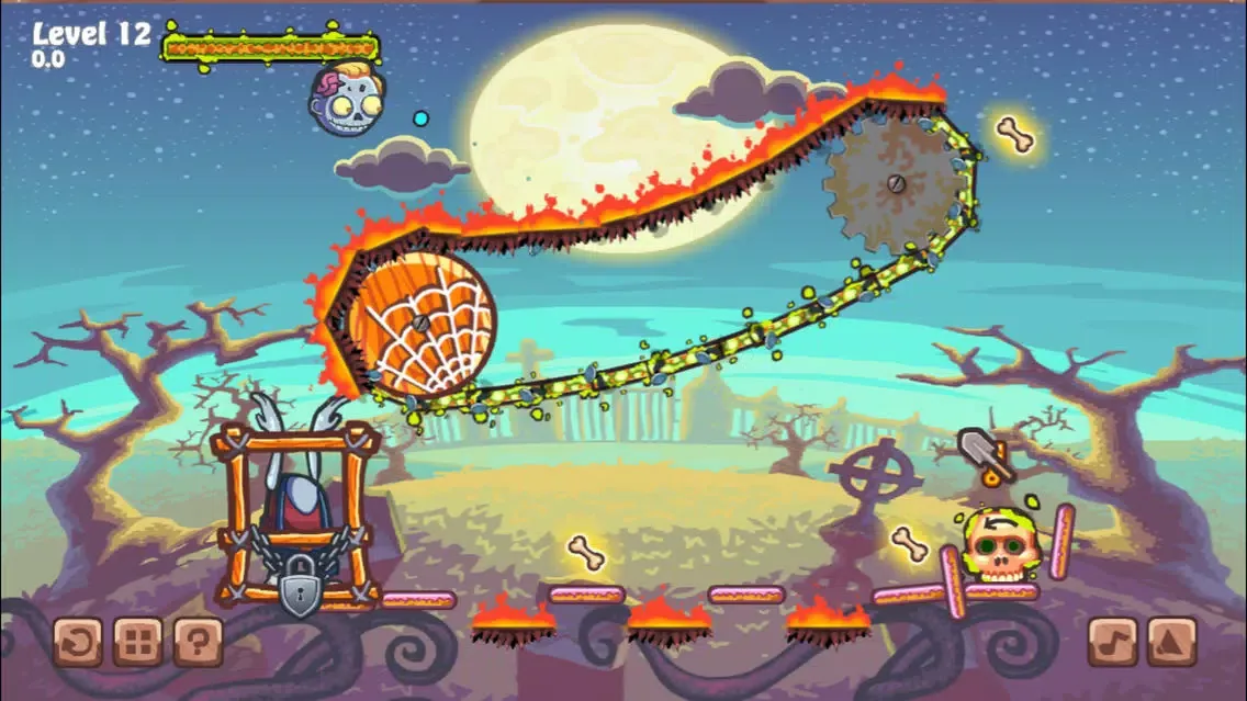 Tangkapan layar Escape Zombonarium headless