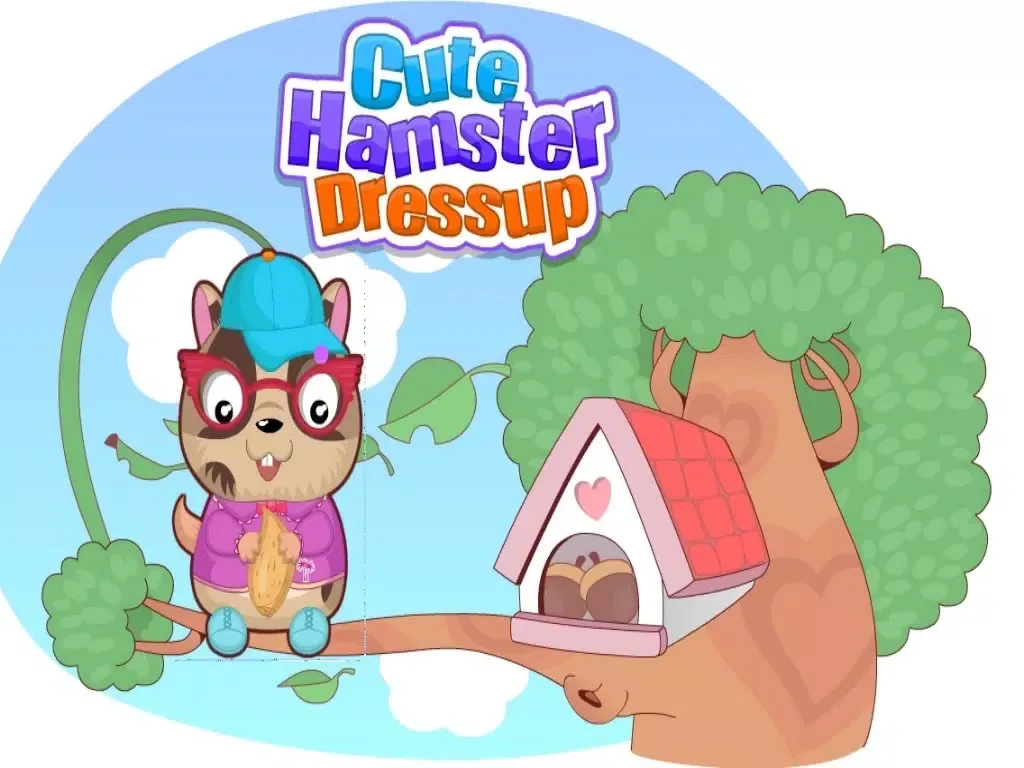 Tangkapan skrin Cute Hamster Dressup iPad 