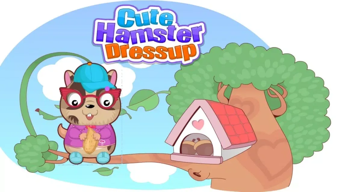 Tangkapan skrin Cute Hamster Dressup
