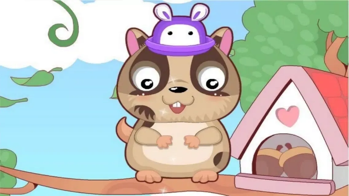 Tangkapan skrin Cute Hamster Dressup