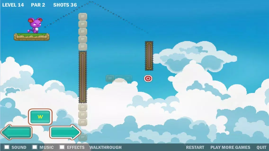 Crazy Mouse:Trickochet Shots应用截图