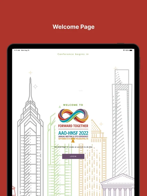 AAO-HNSF 2022 Meeting & OTO iPad 應用截圖