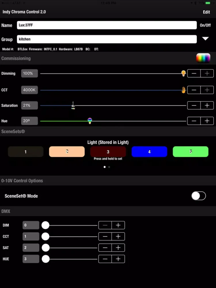 Capturas de pantalla de Indy ChromaControl 2 iPad 