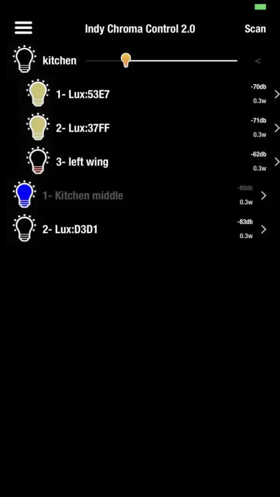 Capturas de pantalla de Indy ChromaControl 2