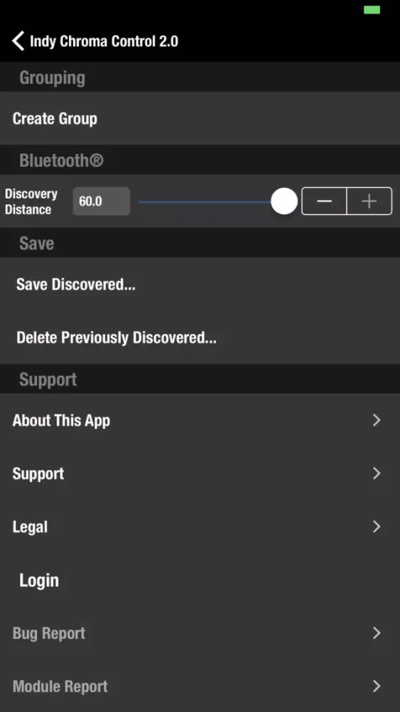 Capturas de pantalla de Indy ChromaControl 2