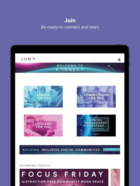 JUNO Live iPad  Screenshots