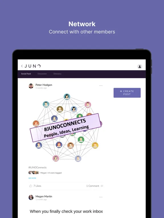 JUNO Live iPad  Screenshots