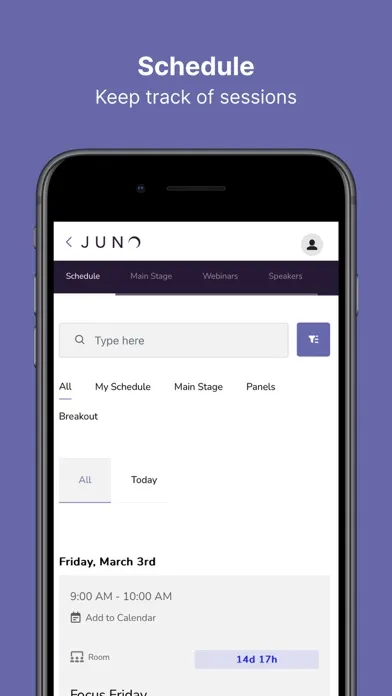 JUNO Live Screenshots