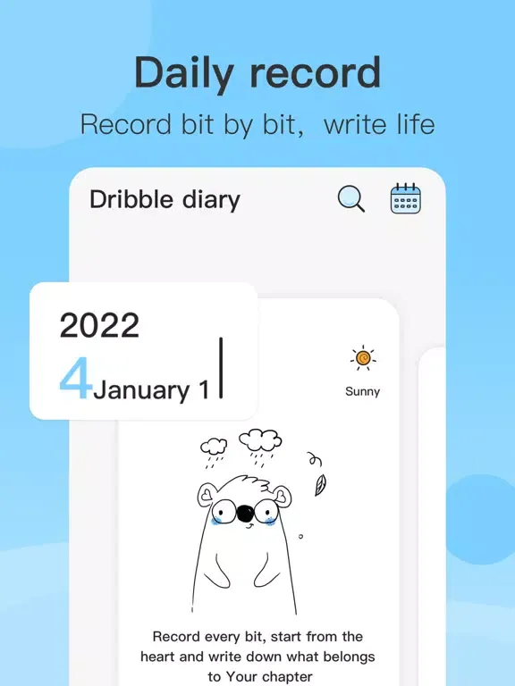 Ảnh chụp màn hình của Diary. With Lock & Password iPad 