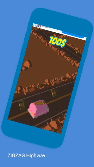 ZigZag!!!-Mobile,Touch,Game Screenshots