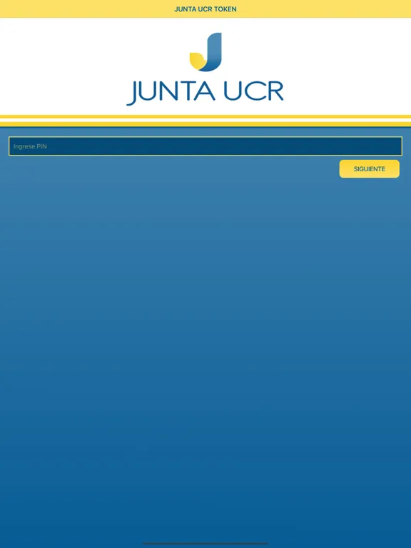 Junta UCR Token iPad  Ekran Görüntüleri