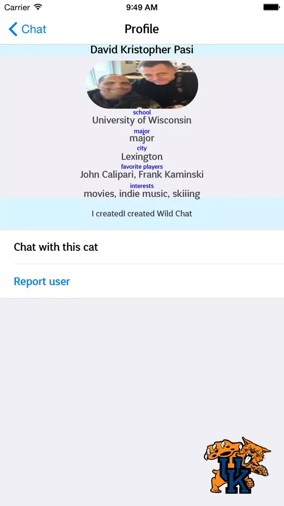 WildChat Screenshots