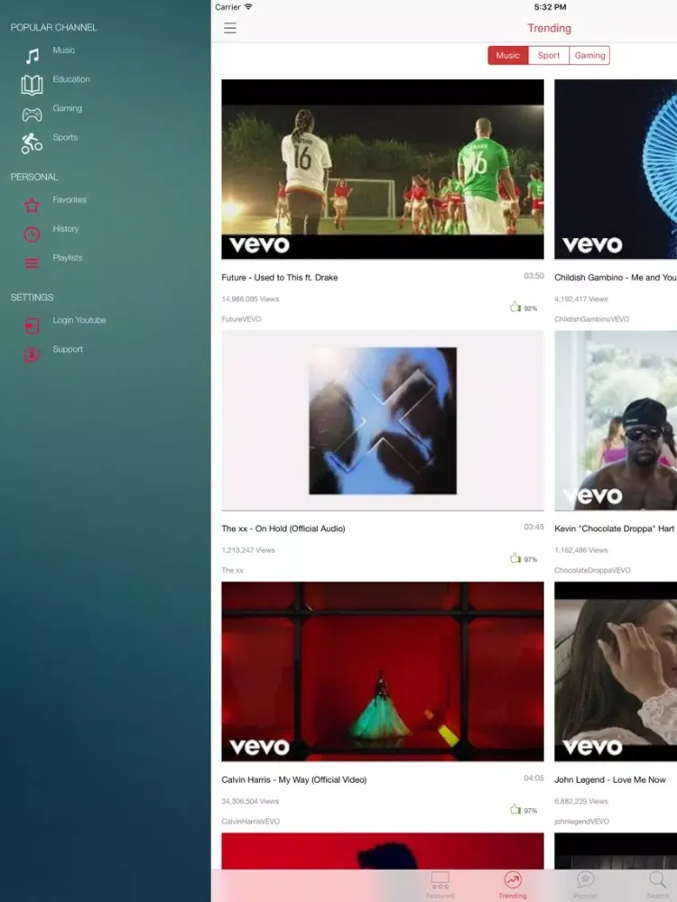 Capturas de pantalla de YouRepeat - Video Repeater iPad 