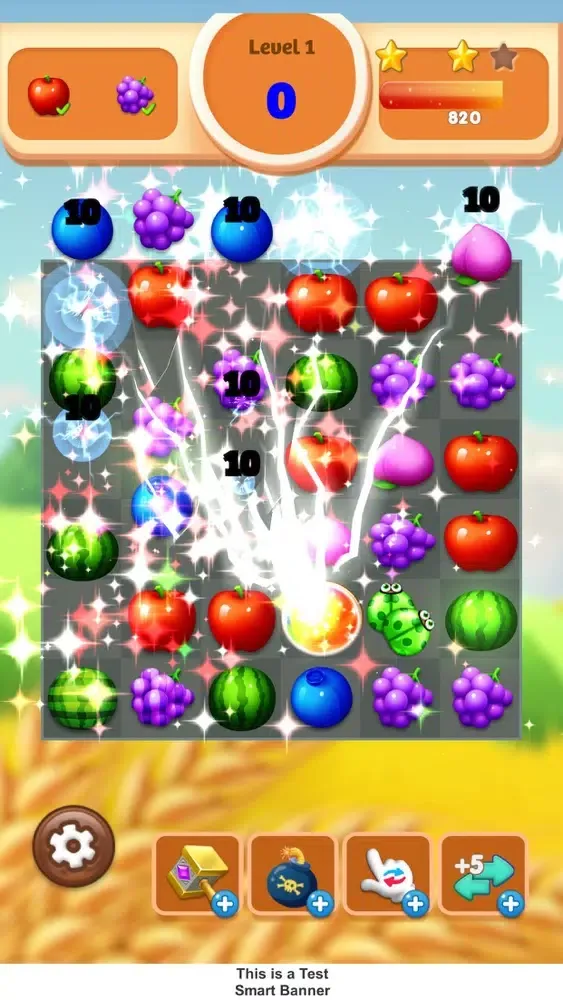 Splash Them : Match 3 Games应用截图