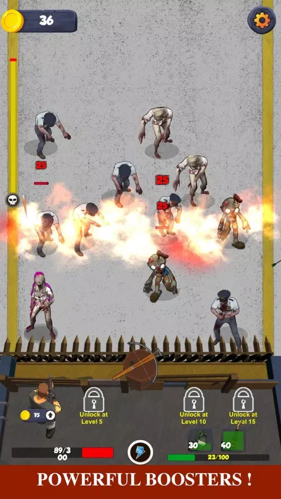 Zombies Attack - Tower Defense سکرین شاٹس