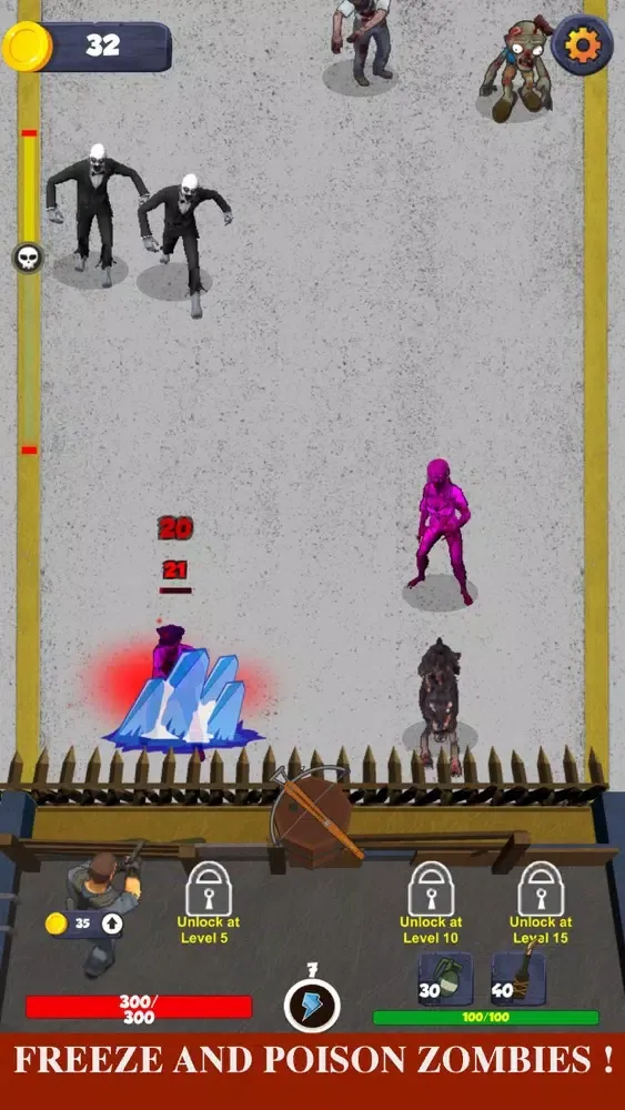Zombies Attack - Tower Defense سکرین شاٹس