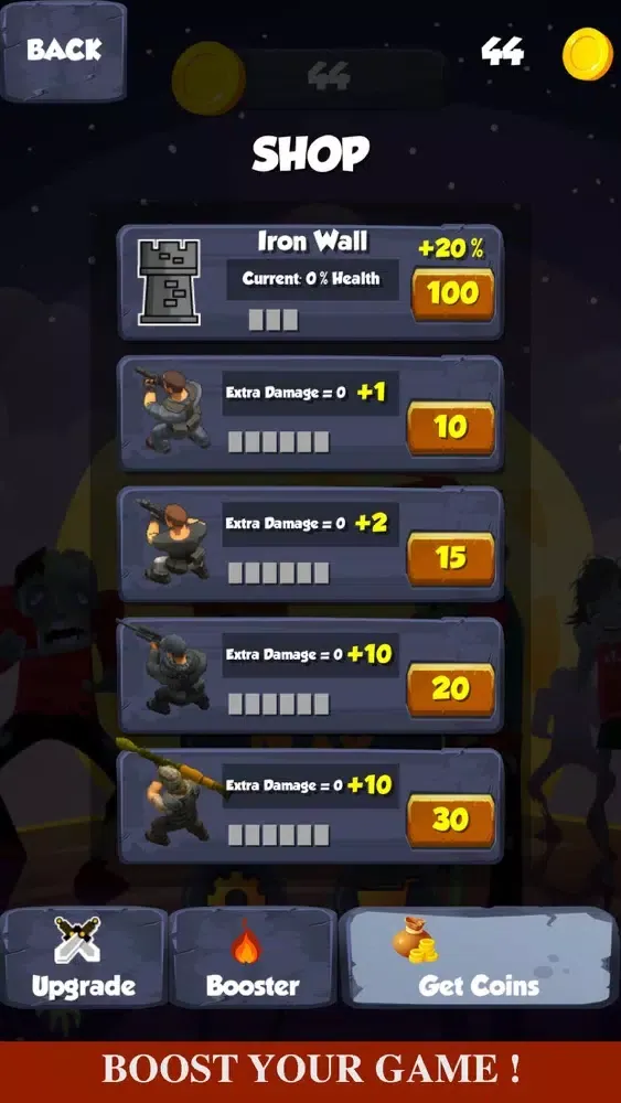 Zombies Attack - Tower Defense سکرین شاٹس