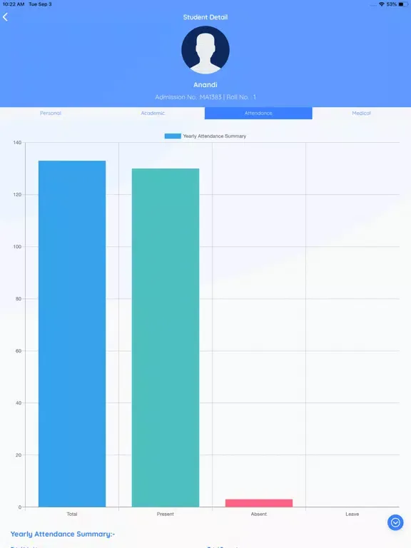 eConnect K12 Admin iPad  স্ক্রিনশট