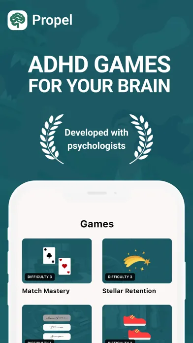 Propel: ADHD Games for Adults 스크린샷