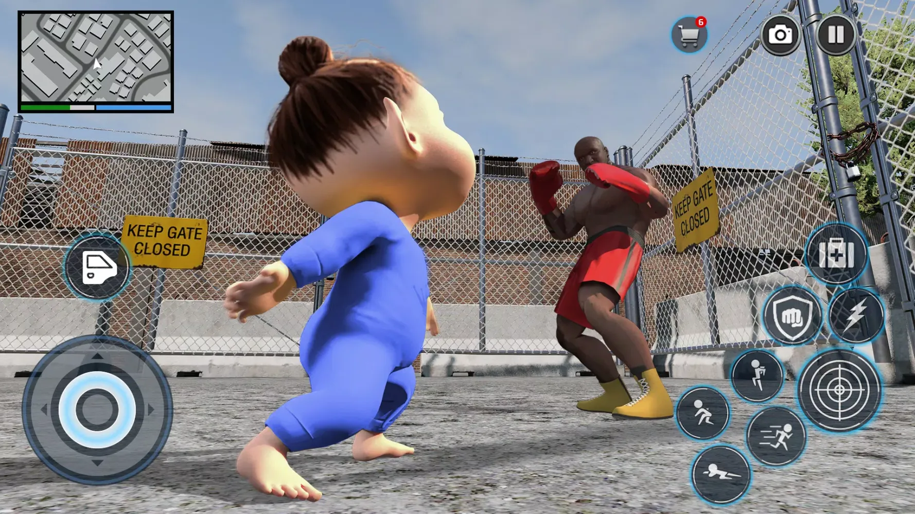 Little Monster Rope Game Screenshots
