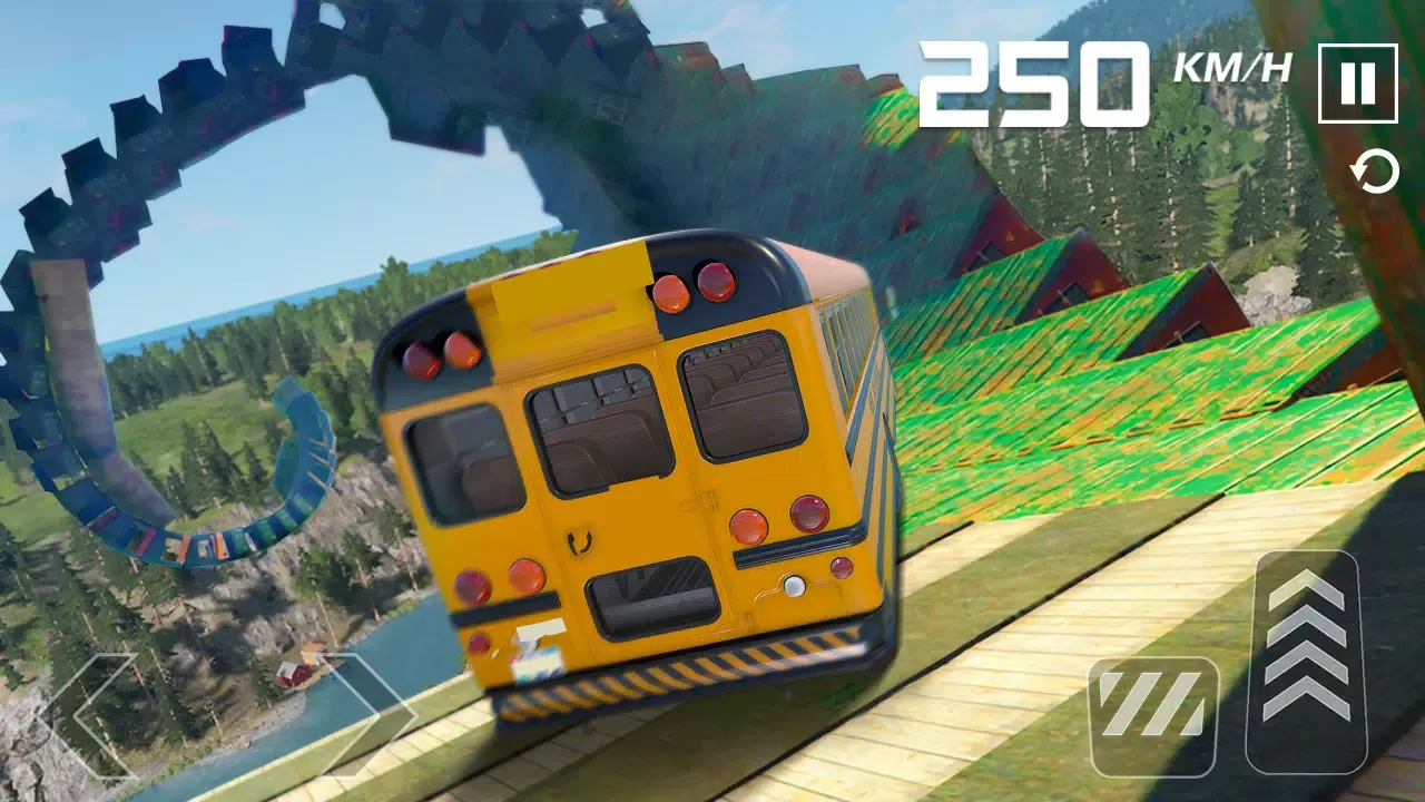 ภาพหน้าจอของ Bus Simulator: Ramp Stunt