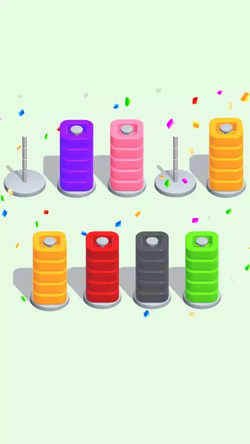 Hoop Sort Puzzle Ekran Görüntüleri